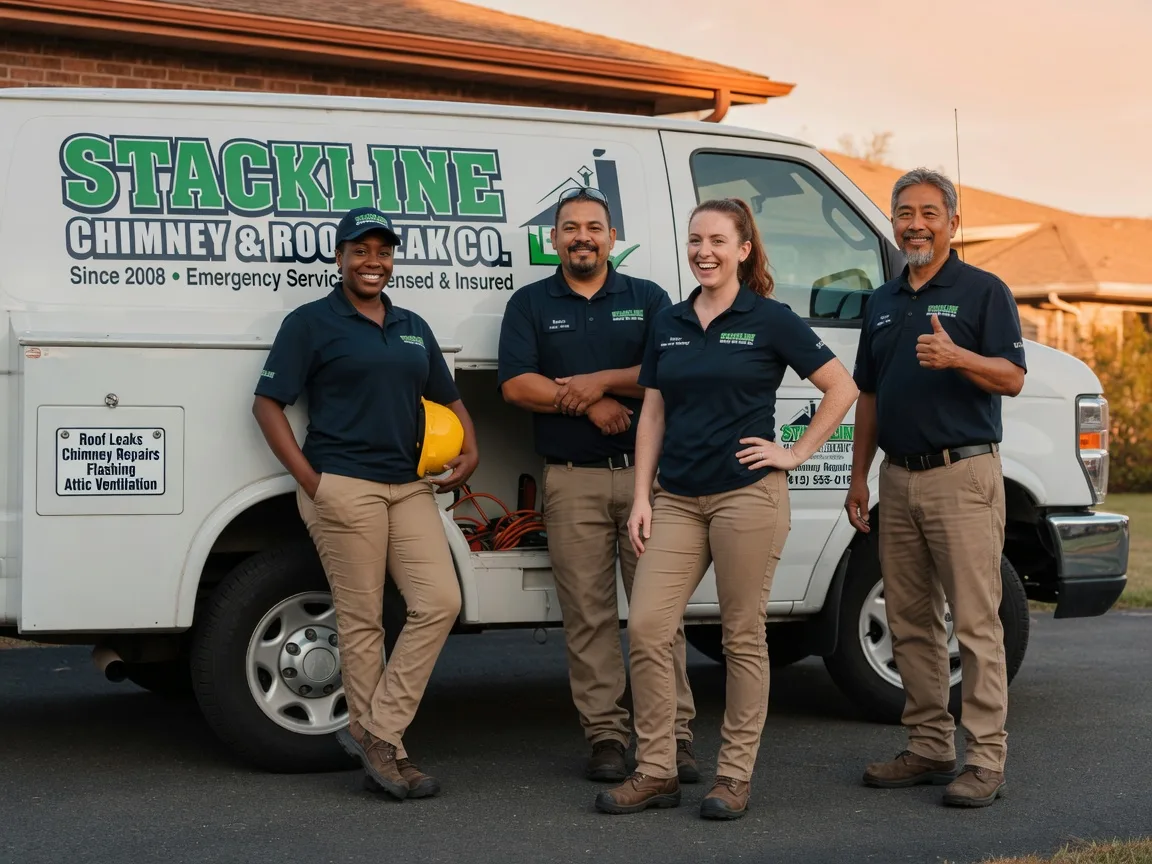Chimney flashing repair company in Rogersville, PA